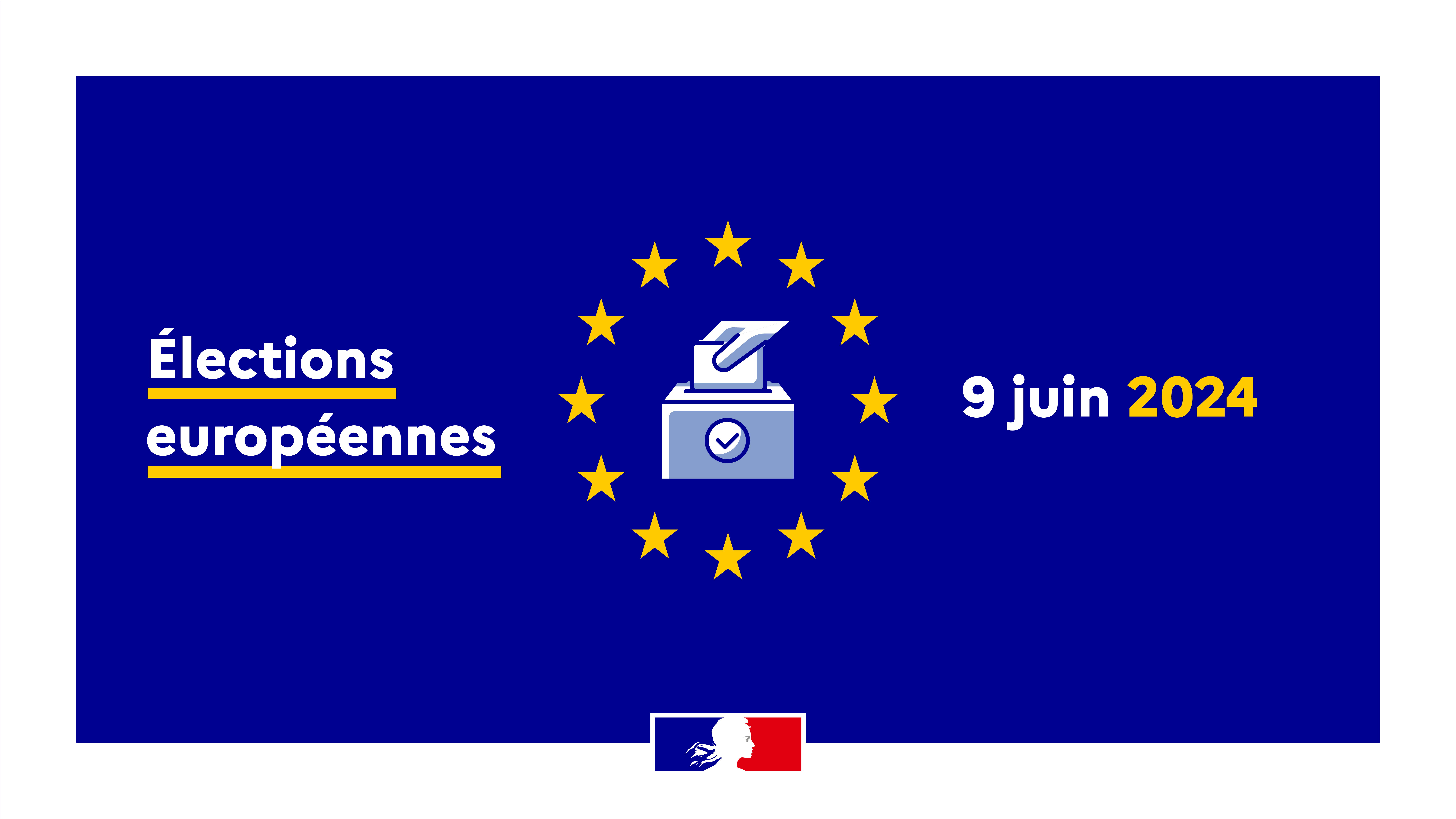 Élections Européennes dimanche 9 juin 2024