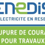 ENEDIS: COUPURE DE COURANT POUR TRAVAUX