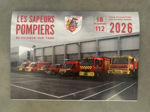 Tournée des calendriers Sapeurs Pompiers de Villemur sur Tarn