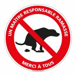 Rappel de la réglementation sur les déjections canines